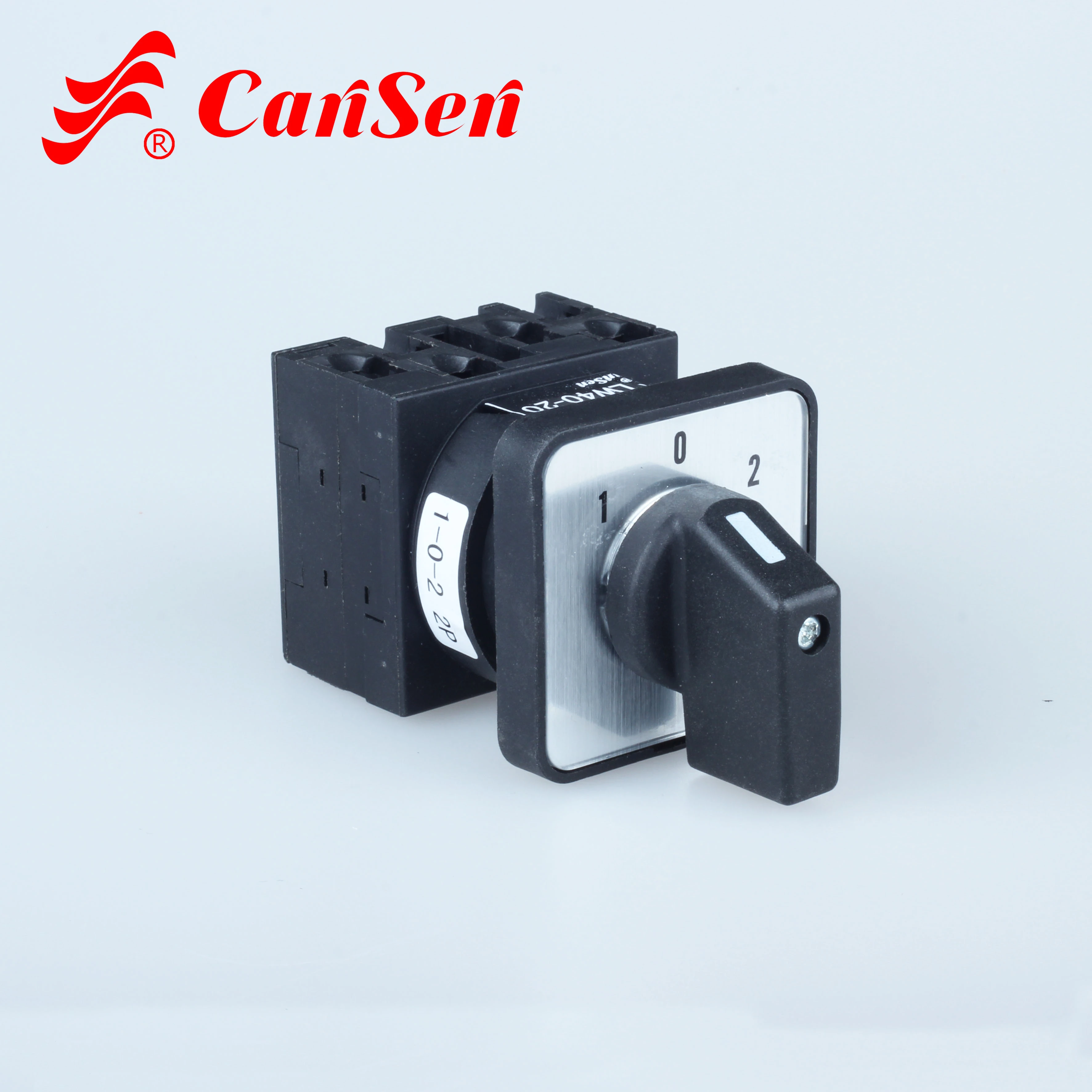 
Cansen LW40 20 1 0 2 2P CE certificate universal changeover rotary cam changeover switch  (1600153782957)
