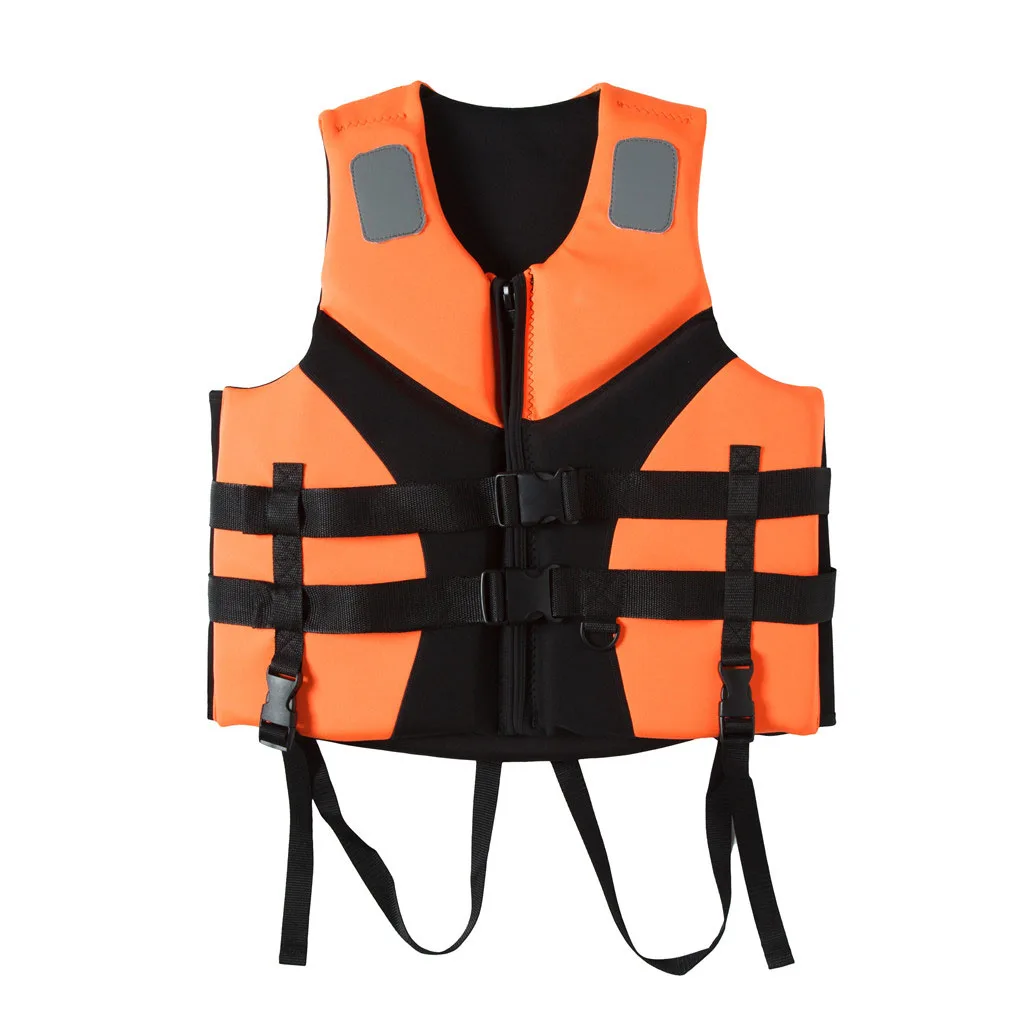 NEOPRENE Unisex Wholesale Fashion Life Jacket Motorboat Ocean Life Jacket Water Activated
