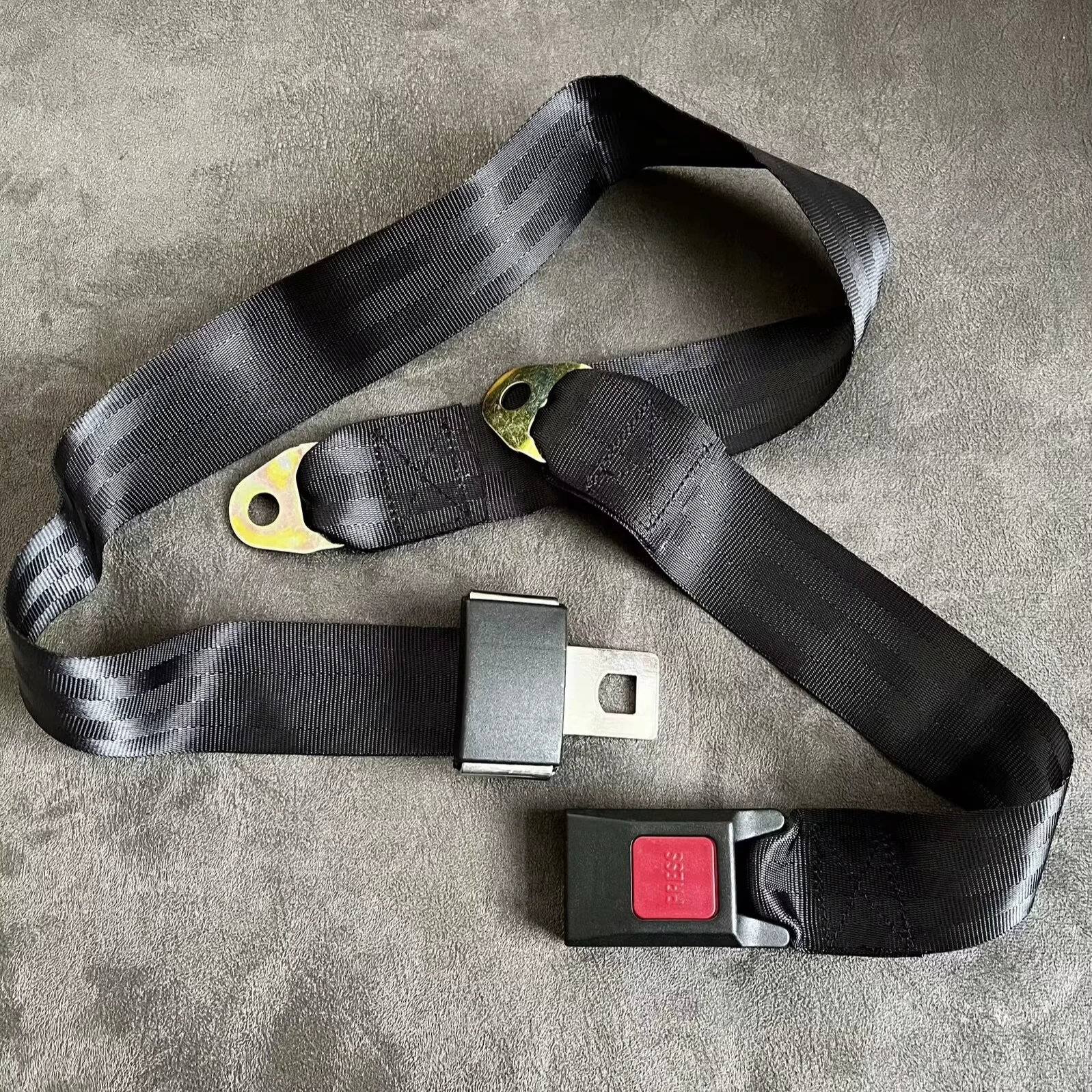 Cheap Universal 2 Point Safety Seat Belt two point seat belt for bus passagers sleeping car seat belt simple