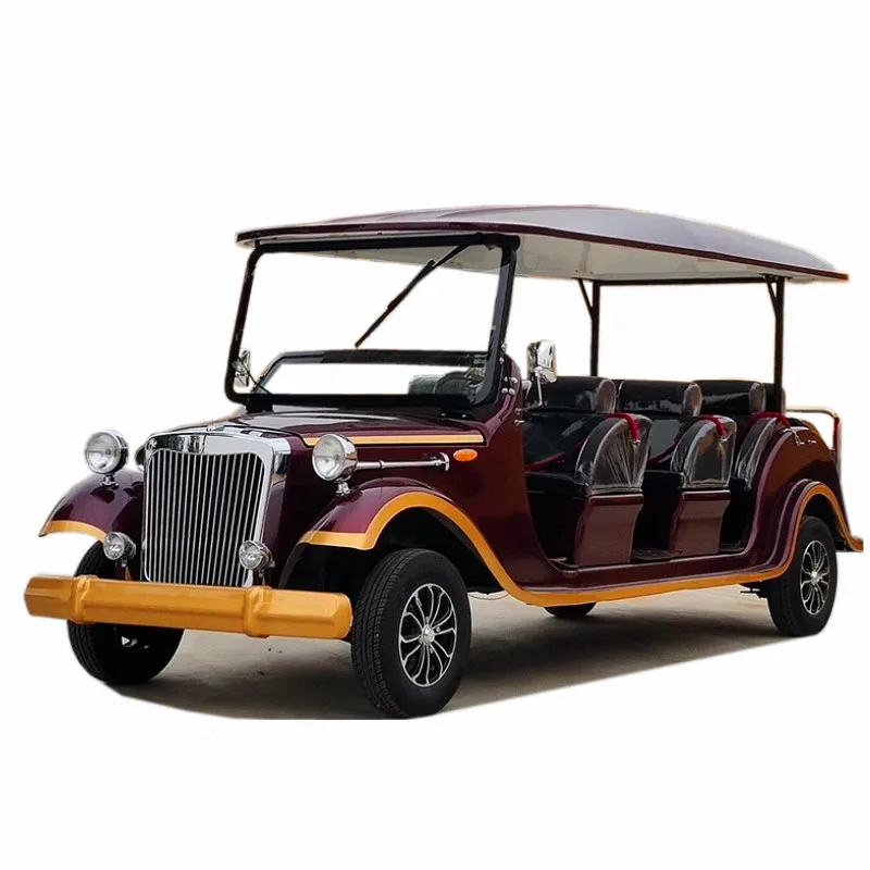 CE Approved Four wheels wholesale cheap price electric classic Electric Tourist Sightseeing Vehicle/ Electric vintage car