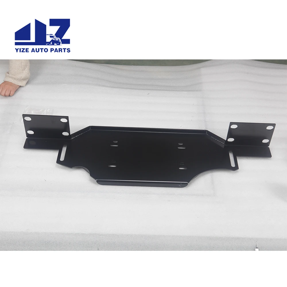 For 2018-2023 Jeep Wrangler JL/JLU & Gladiator w/ Metal Bumper Winch Mount Plate Bracket Kit