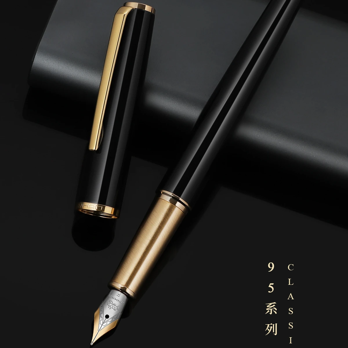 2021 новая модель JINHAO 95 роскошная металлическая перьевая ручка