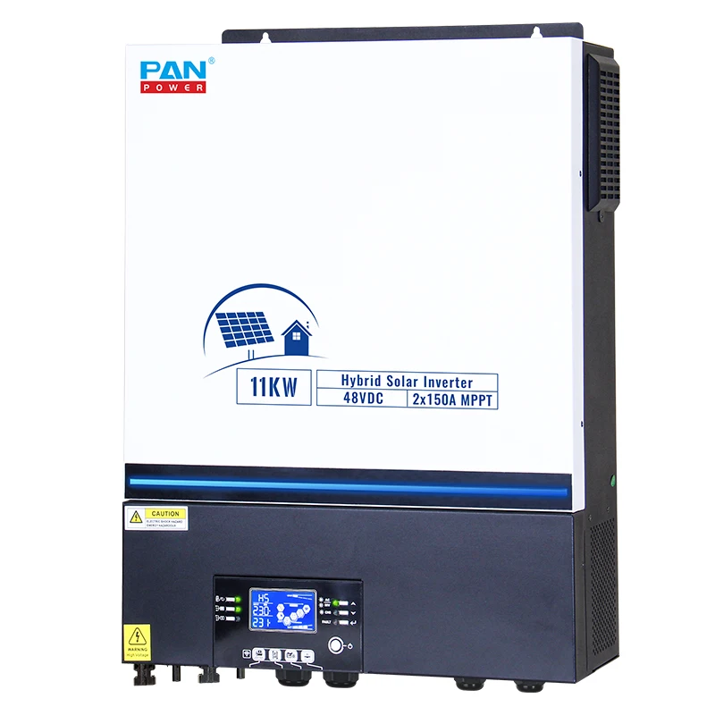 11KVA output power factor 1.0 parallel function hybrid charger inverter
