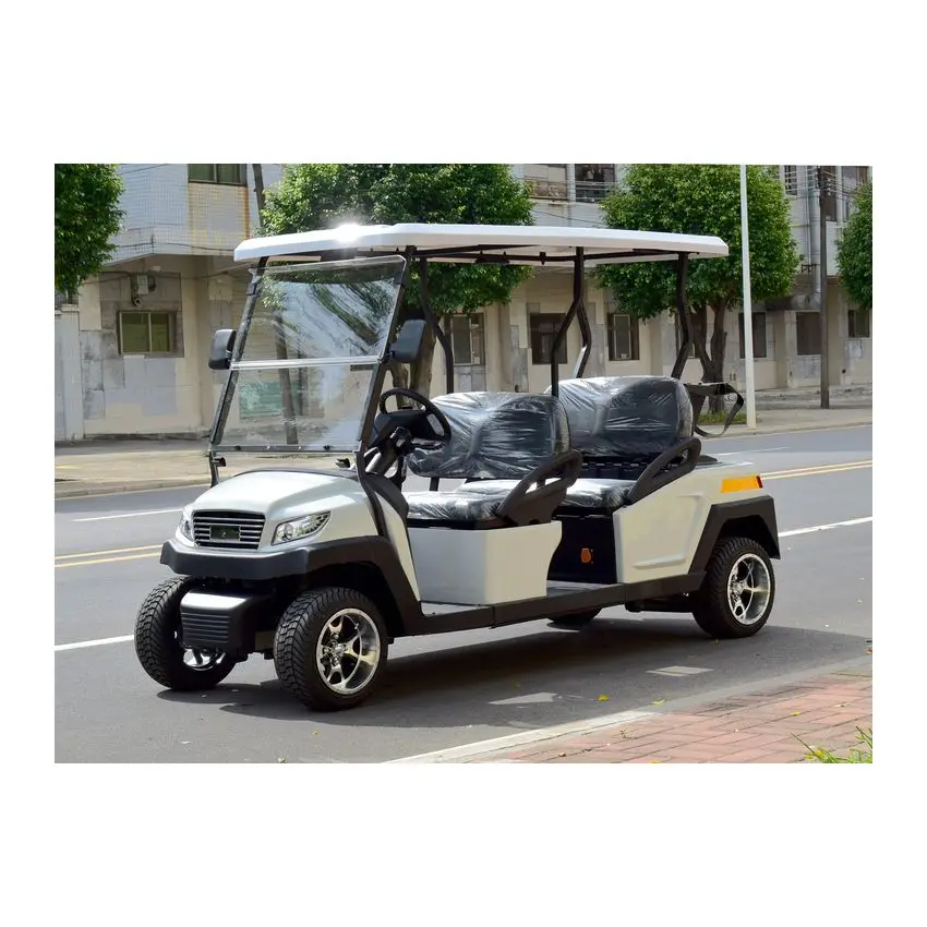 
China-made High-quality Newly Designed 4-seater Electric Golf Cart, Sightseeing Car With Longer Life 