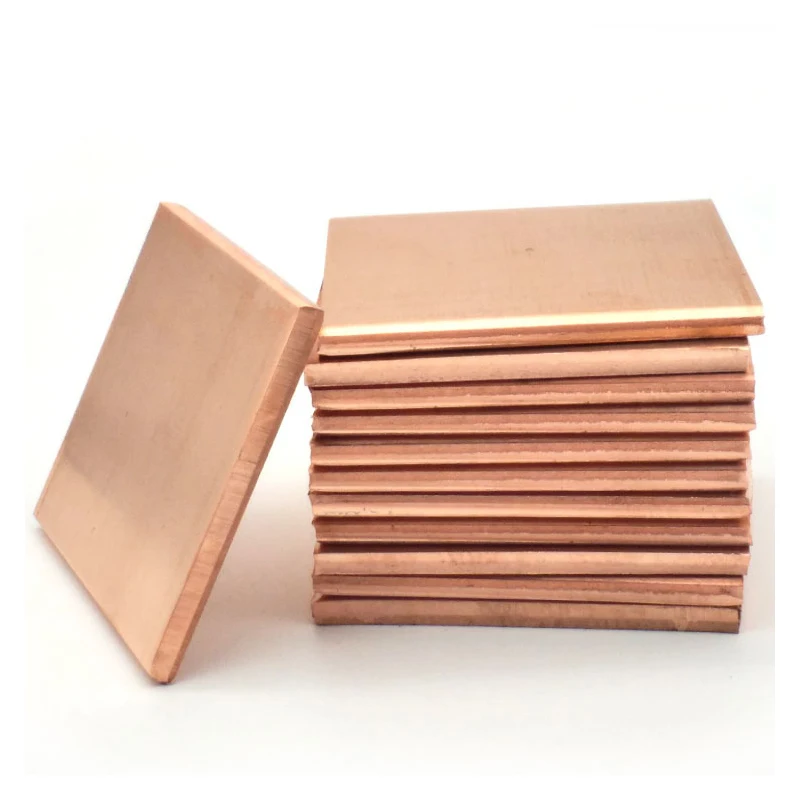 Lme 99.9% Pure Copper Sheet Industry Electrolytic Pure Copper Plate Factory Supply Copper Plates