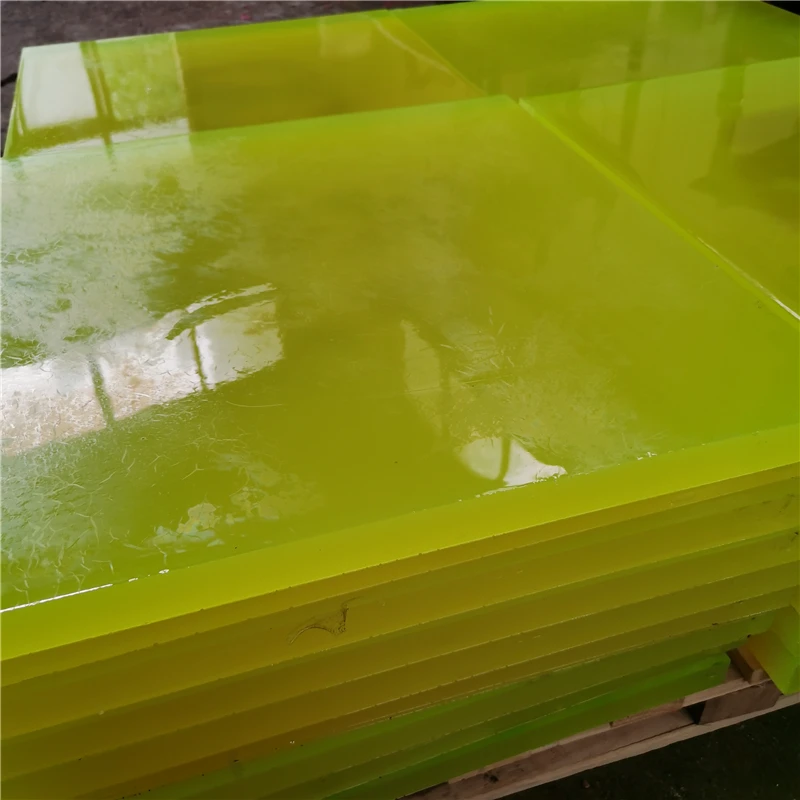 Transparent Polyurethane Pu Sheet Urethane Flat Sheet Plastic Casting Polyester Rubber Sheet
