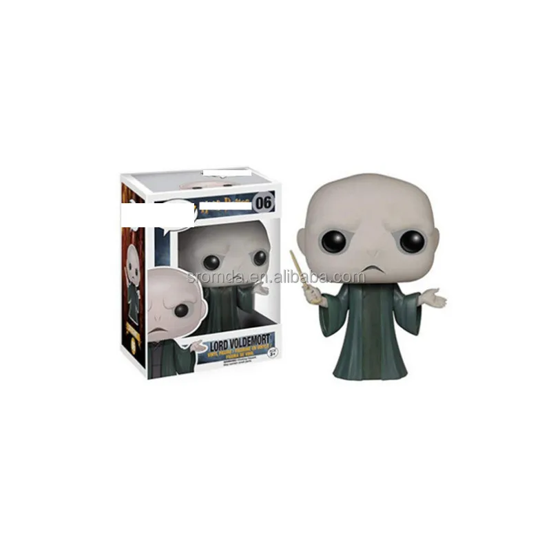 Hot Movie Harry Po-tter Vinyl Figure Funkos POP Action figure 75 Doby #76 Hedwig 06 Lord Voldemort PVC figure toys