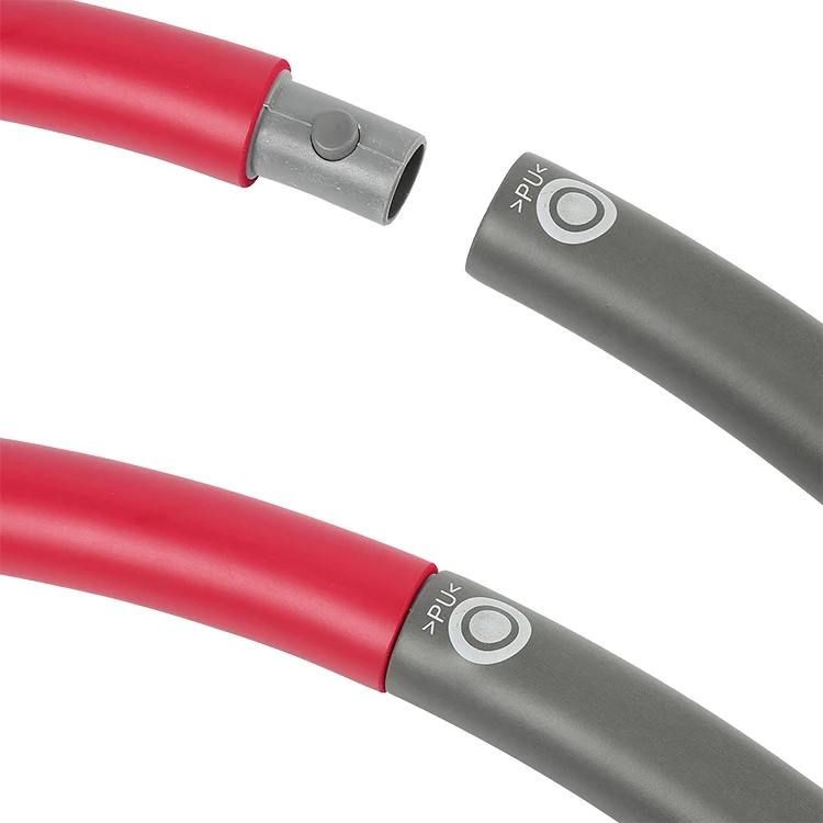 8 sections detachable fitness weighted hula ring hoola hoop