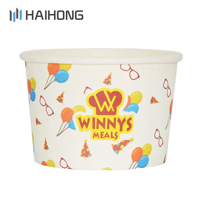 
High quality dessert bowl disposable soup cake ice cream paper cup 