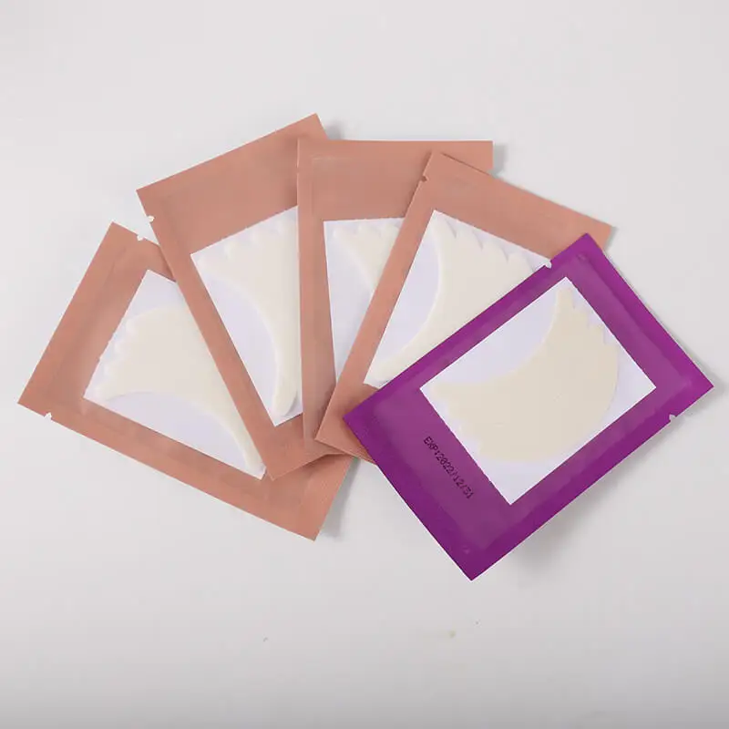 Private Label Microfoam Eye Pad For Eyelash Extensions OEM Non Sliding Under Eye Gel Pads Eyelash Extension Application Tools