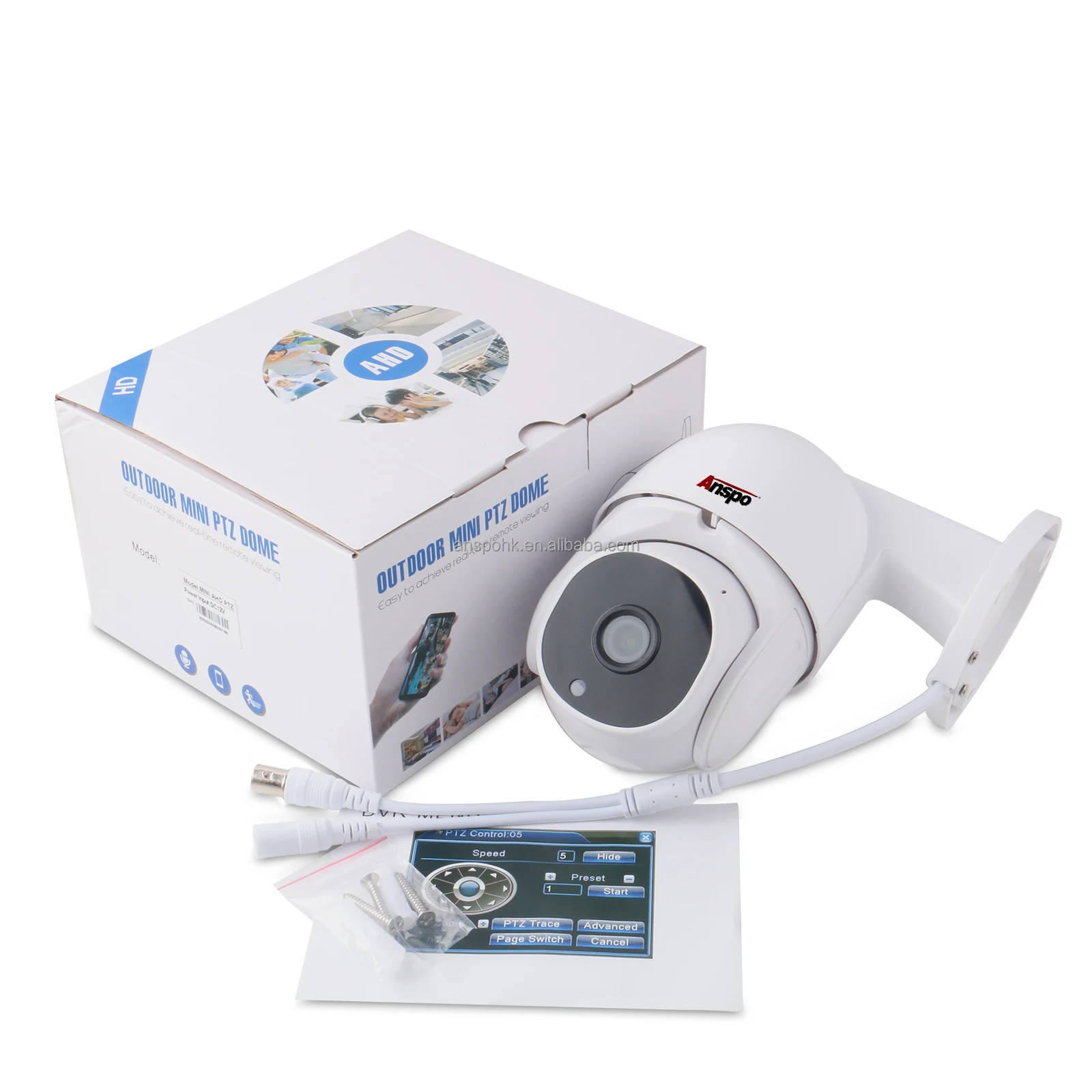 5MP мини PTZ скоростная камера безопасности камера AHD CCTV Водонепроницаемая камера видеонаблюдения высокой четкости DVR камера штатив Z PAN-TILT Rotation без глухих концов