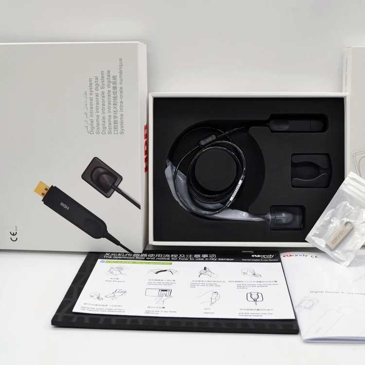 Ce Approved New RVG HDR Dental High resolution digital portable X-ray Sensor