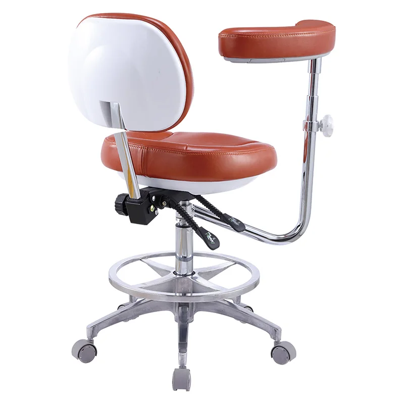 Foshan manufactures hot sale dental doctor chair dental stool round seat medical dental assistant chair stool
