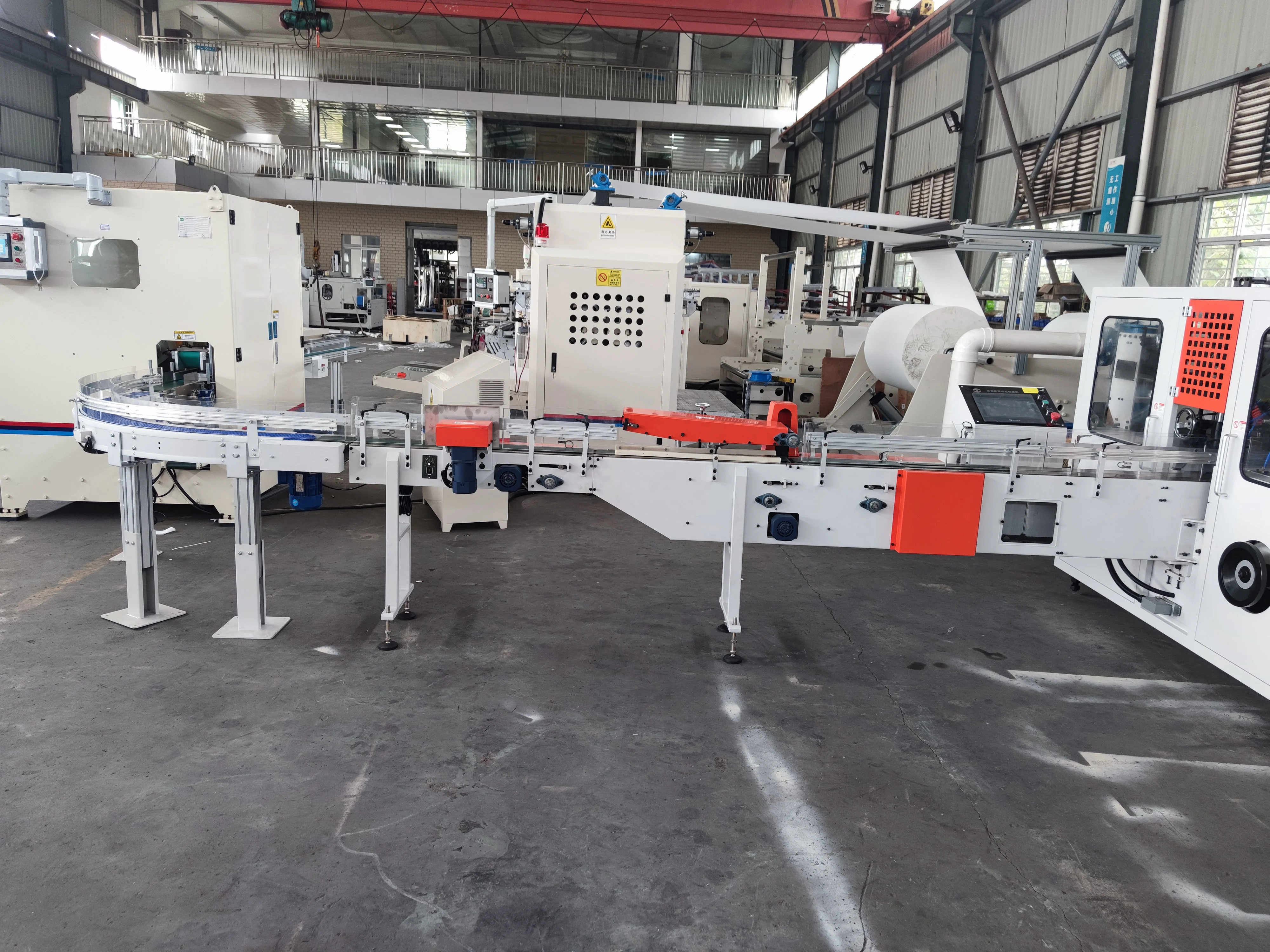 Easy operation facial tissue paper production line machine price