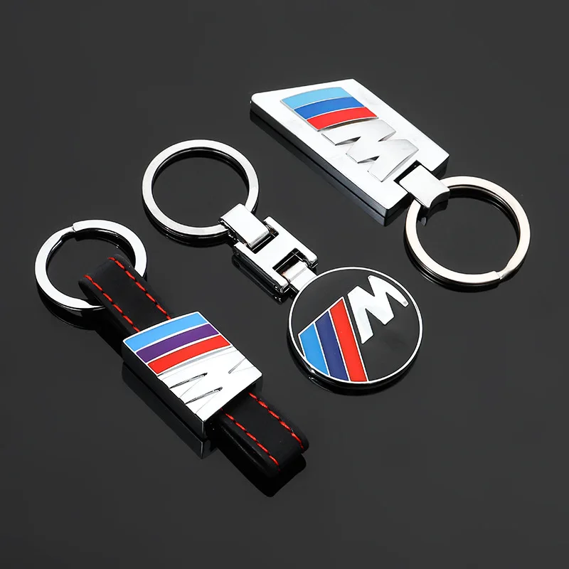 Promotional High Quality Zinc Alloy Metal Key Ring M Keychain For BMW