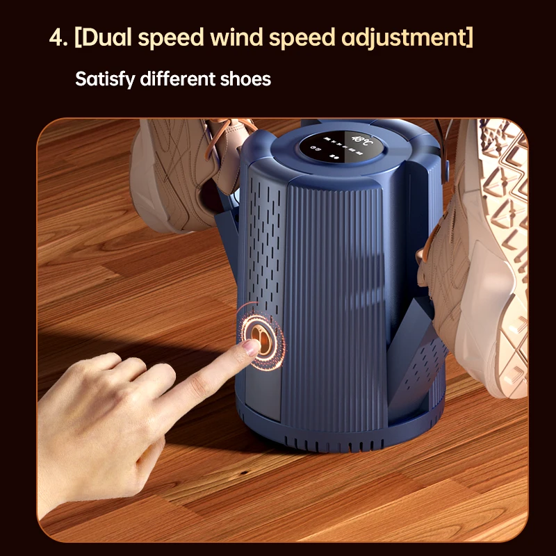 NEW OEM Winter Foldable 4 Heating Rods UV Smart Boot Drying for Shoes Electric Shoe and Boot Dryer and Warmer Machine