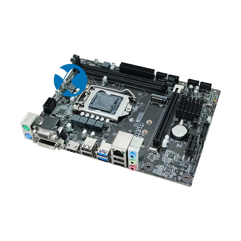 High Quality H310 Chipset DDR4 Motherboard LGA1151 Support i3-8100 I3-8300 I5-8400 I5-8600 I7-8700 with M.2 port Motherboard