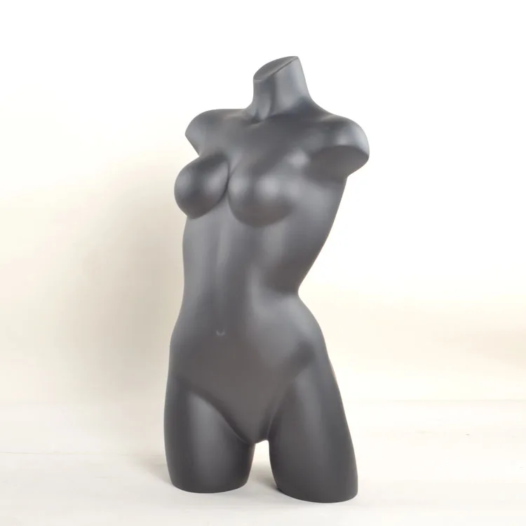 black color fiberglass bra display breast female mannequin for lingerie