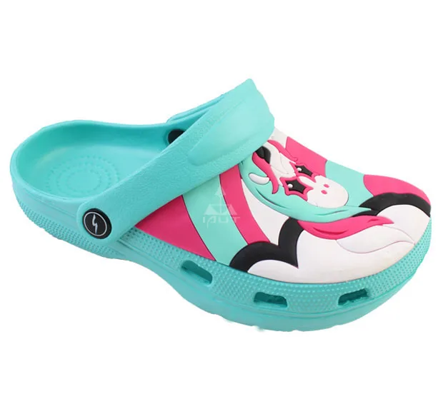 Children Mules Clogs Kids Summer Garden Shoes Girl Boy Beach Shoes Candy Color Hole Baby Shoes