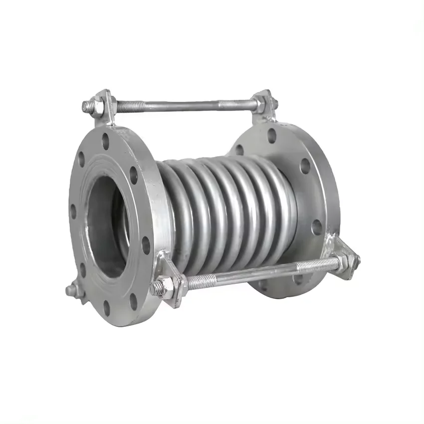 NXF High-Pressure Corrugated Bellows Stainless Steel 304/316 Pipe Expansion Joint compensator Flange Connection Metal Fittings