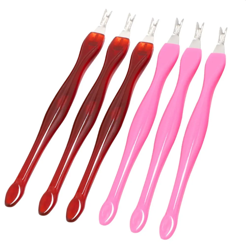 BIN Professional Cuticle Fork Trimmer Remover For Nail Art Pedicure Manicure Cuticle Pusher