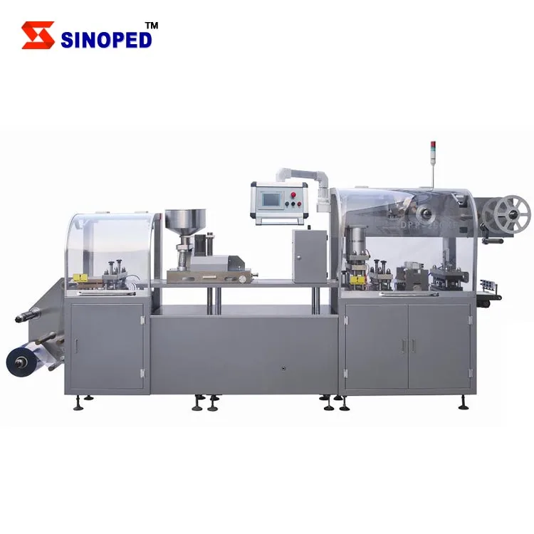 Fully automatic blister filling and sealing machine packing packaging for butter honey jam liquid perfume