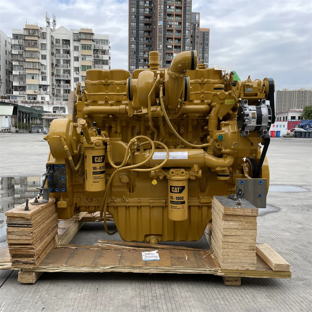 Тяжелое оборудование CAT C18 промышленный двигатель в сборе для 385C/385C L 390D/390D оригинальный Caterpillar 359-1812