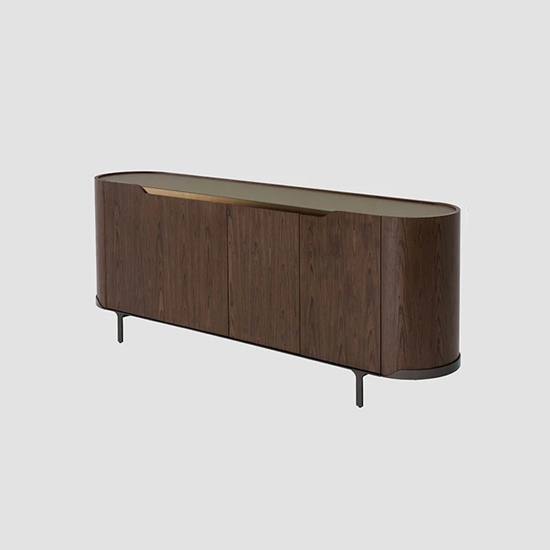 Home Furniture Solid Wood Sideboard Dining Room Side Cabinet Buffet For Kitchen Dining room