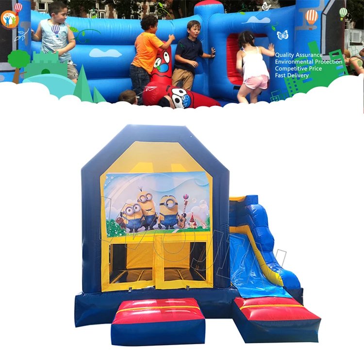 mini Inflatable bouncy castles indoor bouncer castle slide jumping house for kids garden soft plays