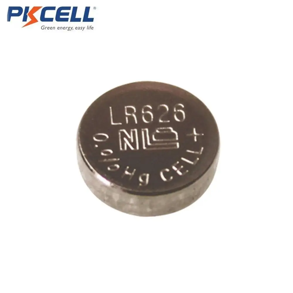 PKCELL 0% hg Watch Battery  Ag4   D377 626 Lr626 Sr66 Sr626Sw  1.5V  Alkaline button battery 5B