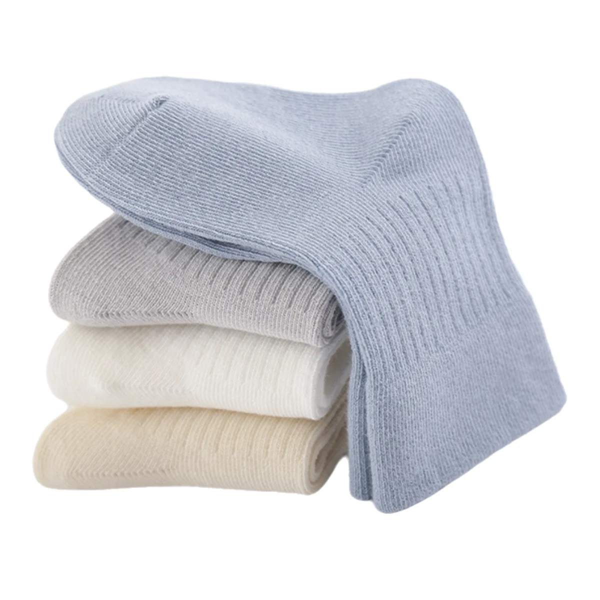 Owlet Smart Sock 3 Baby Monitor Non Combed Cotton Ankle Solid Color Baby Socks Set