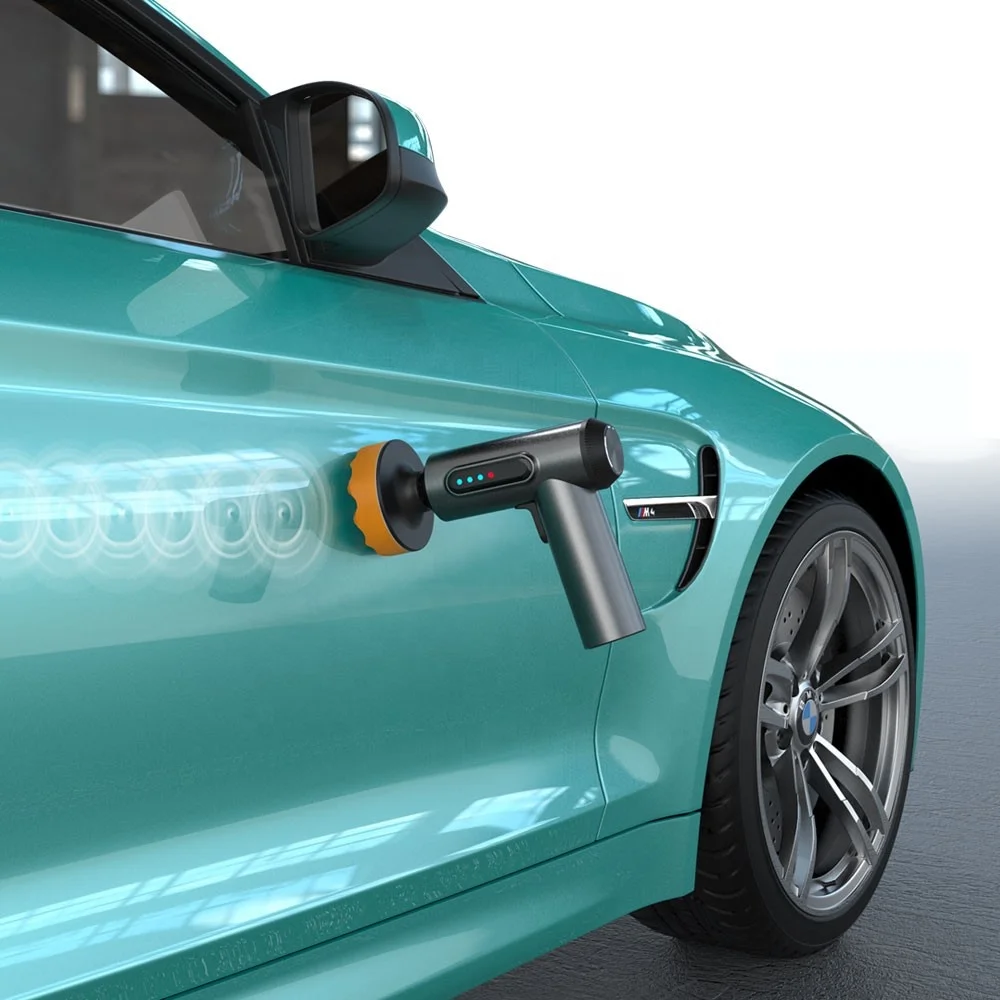 Portable Plastic 80W Auto Polishing Tool Wax-polishing Dual Action Cordless Car Polisher Polishing Machine