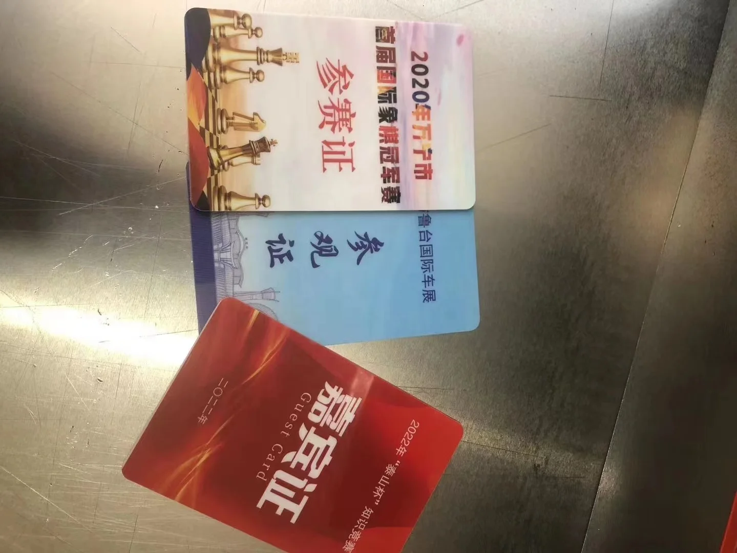 Various Cards Customized Name Pvc 86*54 Card Inkjet Compatible