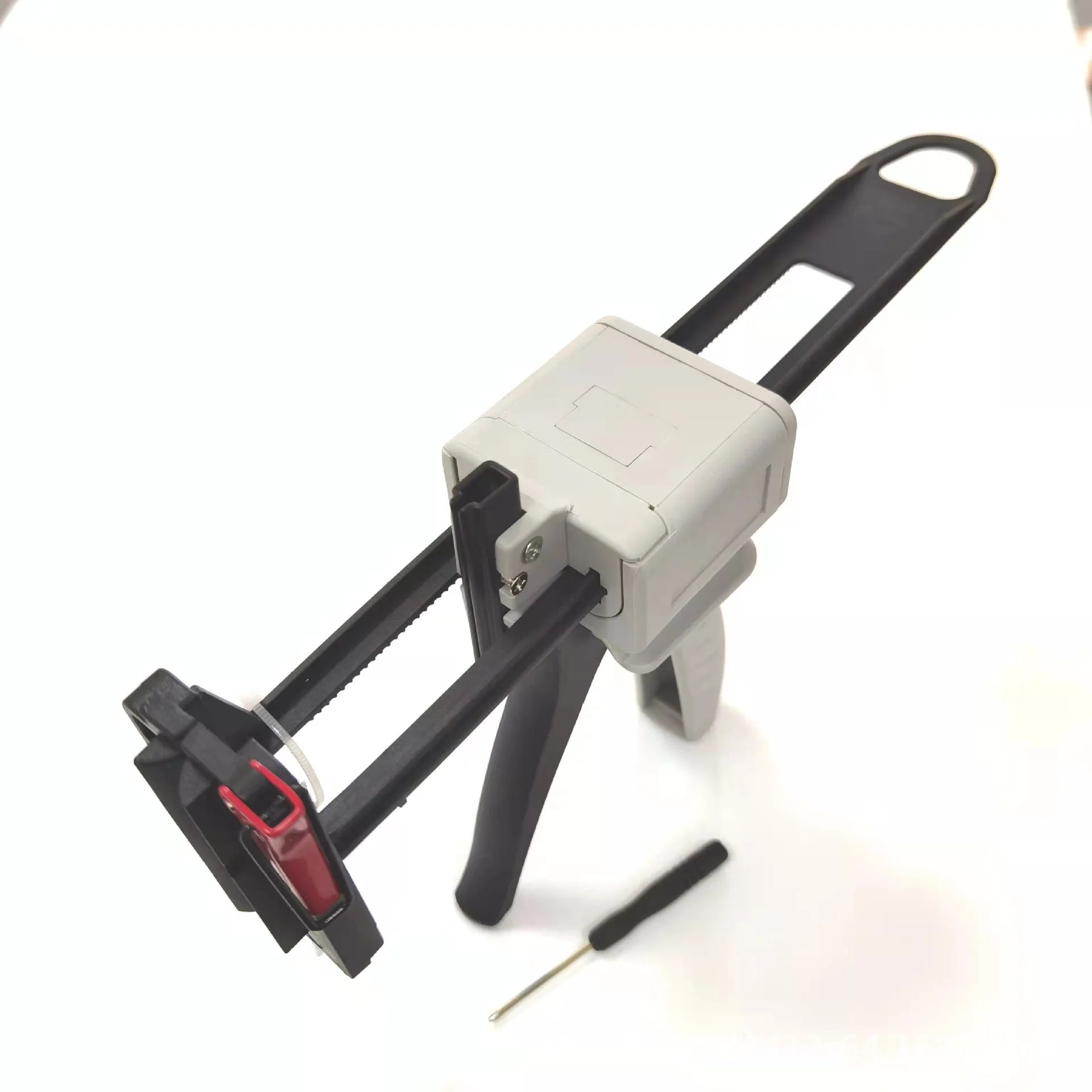 Manual China company 100ml toothpaste type dispenser gun for multiple tube glue ointment and pigment