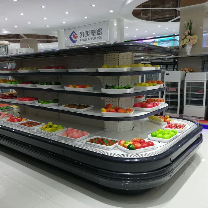 
 Kimay 18HD Refrigerated Surround Island Open Chiller  