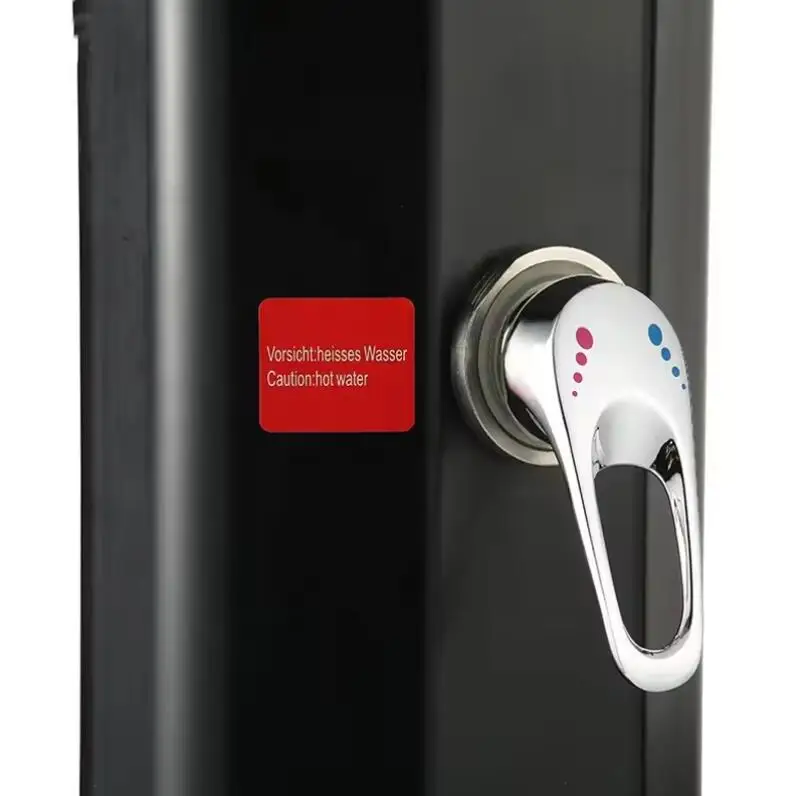 Deluxe Black Color 35L Solar Water Heater Shower Outdoor PVC Body Pool Garden Solar Shower