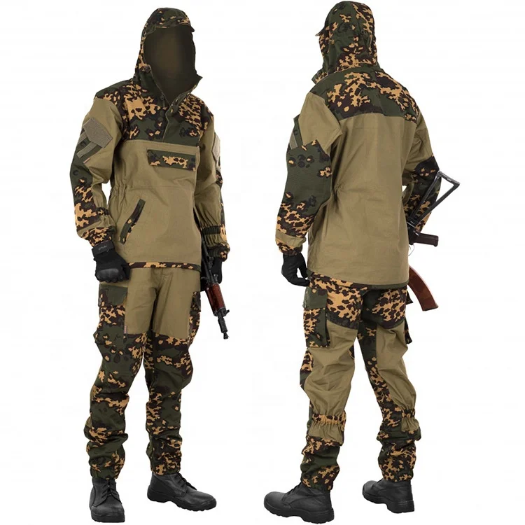 Russia mountain customize uniform training uniform ripstop camouflage