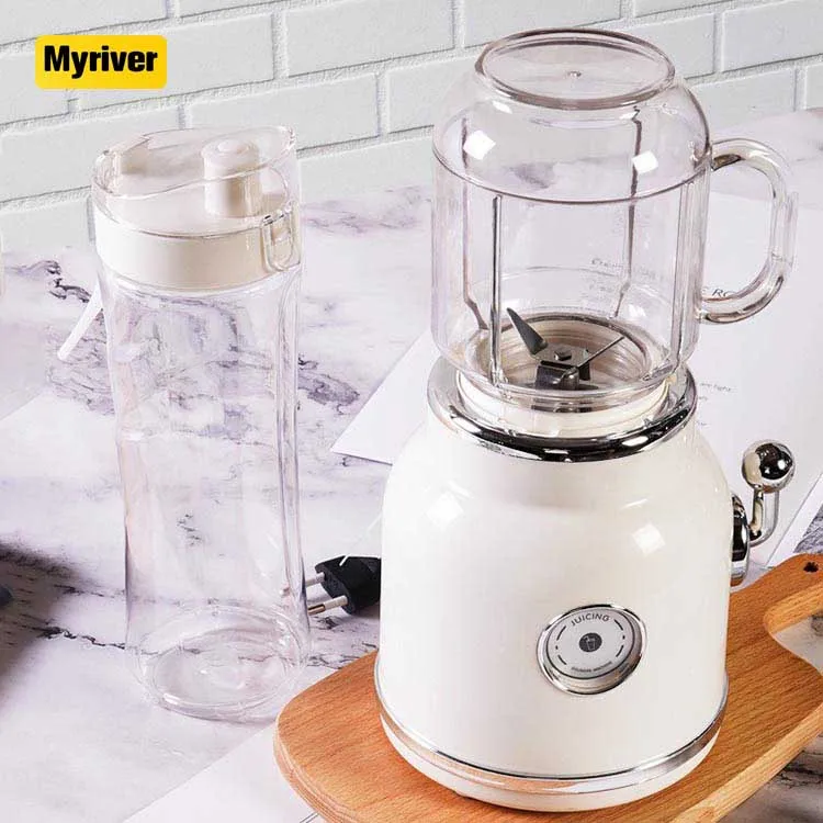 Myriver Vintage Juicer Fruit Cytoderm Breaking Machine Juicer Cup Household Portable Complementary Food Blender
