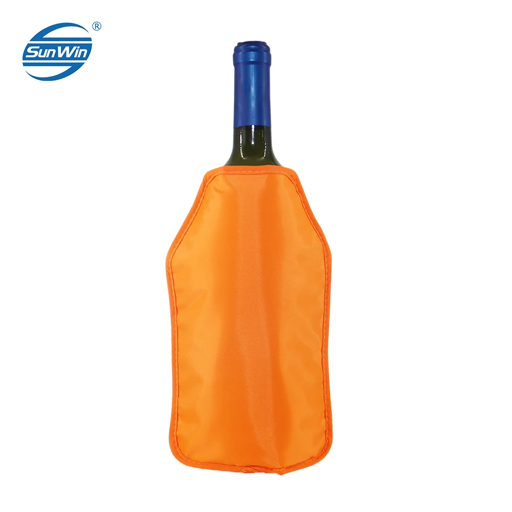 OEM 2023 Gel Wine Bottle Sleeve Wine Cooling Wrap Wine Ice Bag Shanghai Factory