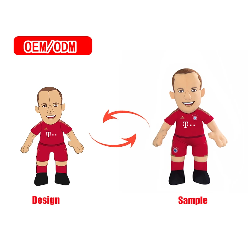 Customized Doll 20cm Handmade Plush Doll Based On Artist Design For Game Character And Figures