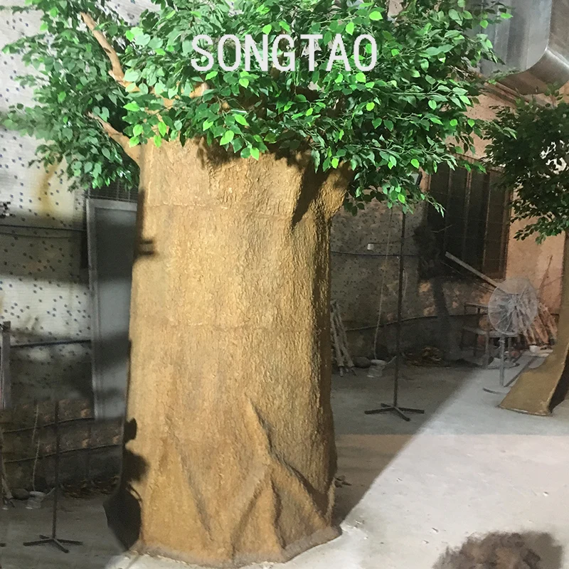 outdoor decor artificial wooden tree houses for sale for kids