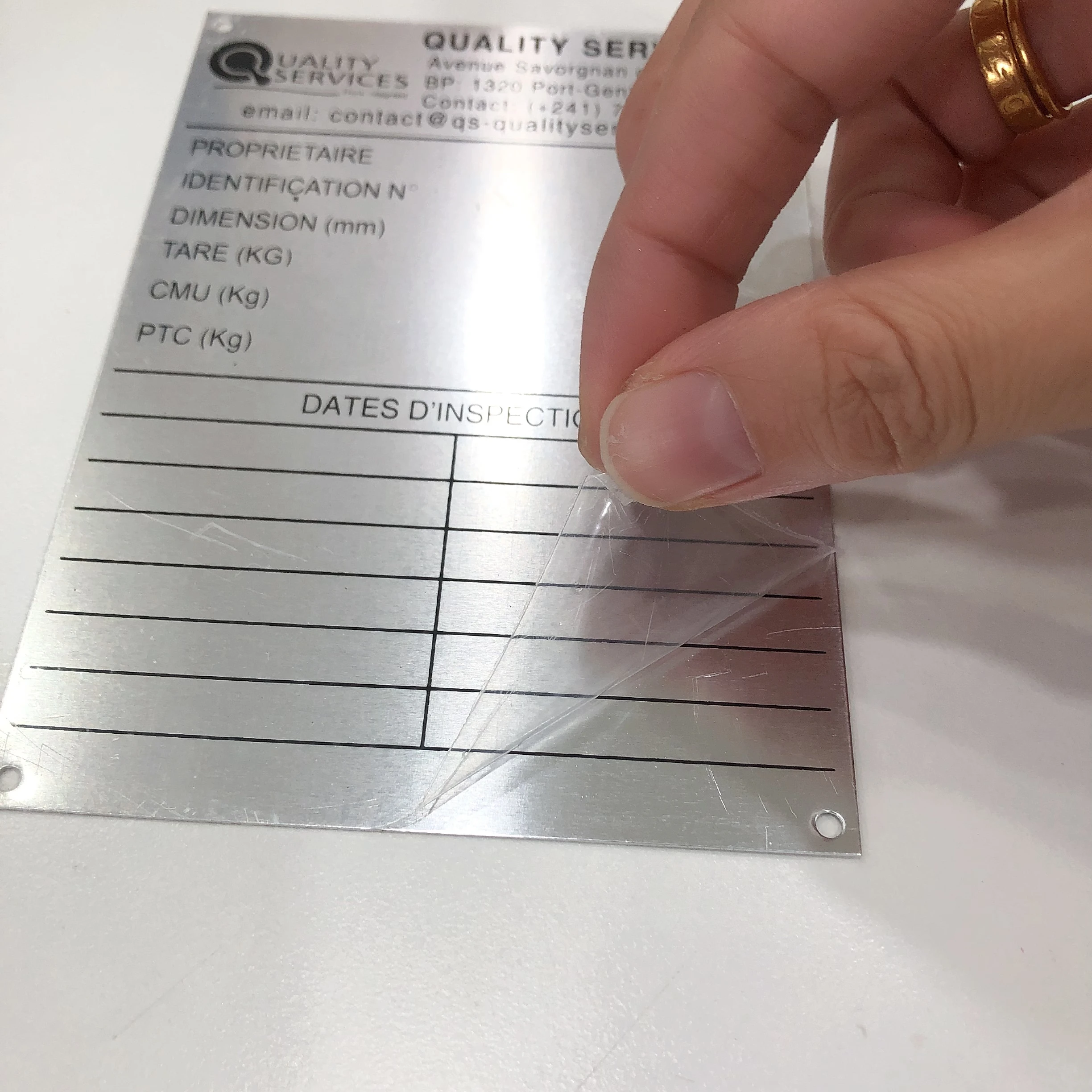 Factory Direct Cheap Customized Pattern Delaware License Plate Black Numbers Car Number Plates