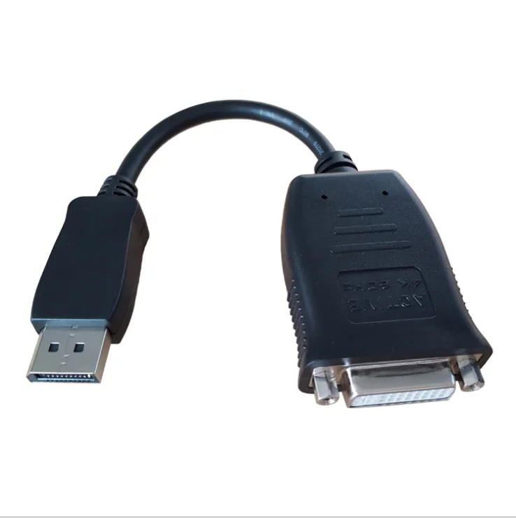 Active DP male to DVI female high definition audio and video adapter 4k60hz Active DP to DVI convertor Cable
