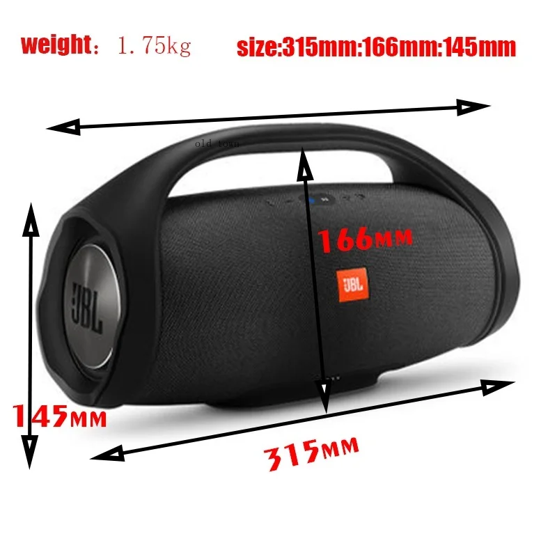  Портативный беспроводной Bluetooth-Динамик J.BL IPX7 BoomBox водонепроницаемый динамик музыкальный сабвуфер уличная