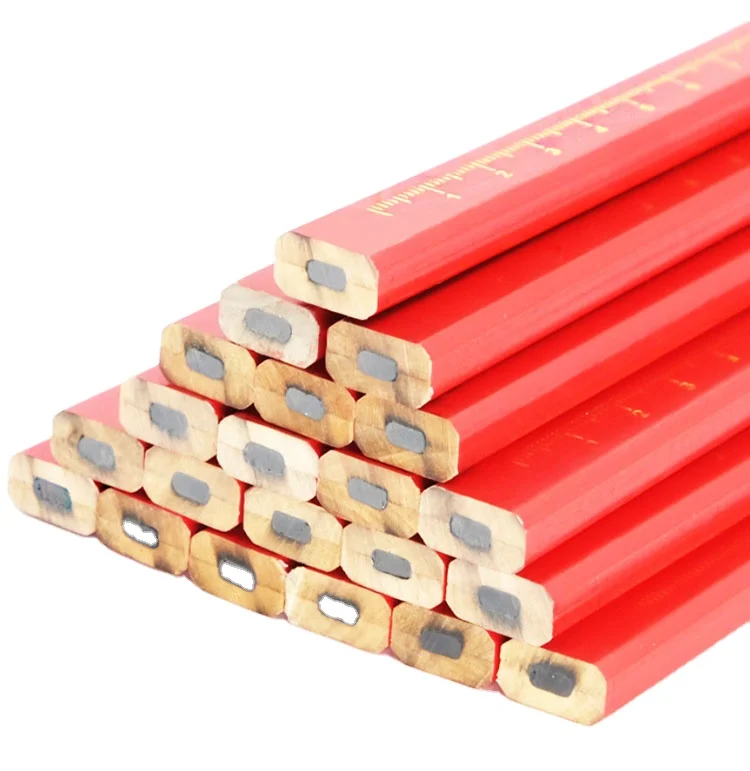OEM Factory Price Profession Natural Wood Carpenter Pencil For carpenter pencil custom logo