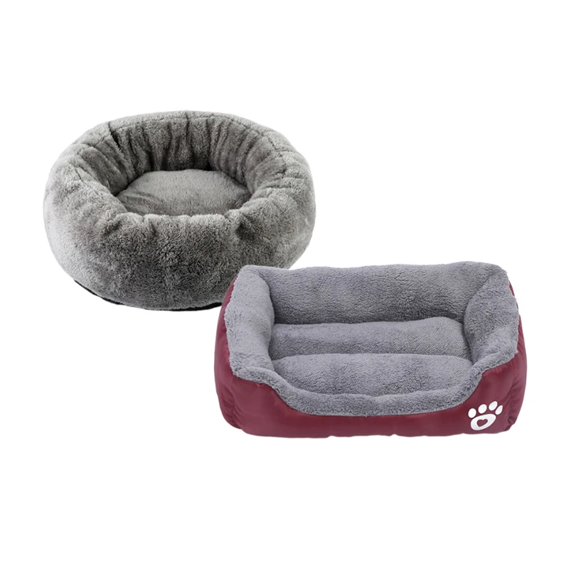 Ruihe Trading Best Selling Plush Calming Dog Bed Cave Machine, Washable Waterproof Round Donut Luxury Dog Bed/