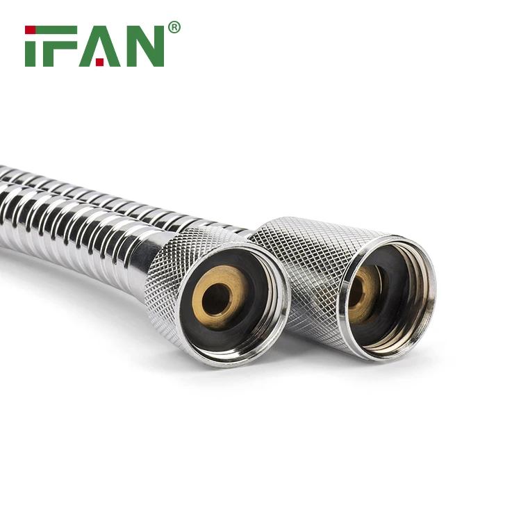 IFAN Hot Sale Flexible Hose Bathroom All Size Shower Hose Pipe Stainless Steel Plumbing Hose