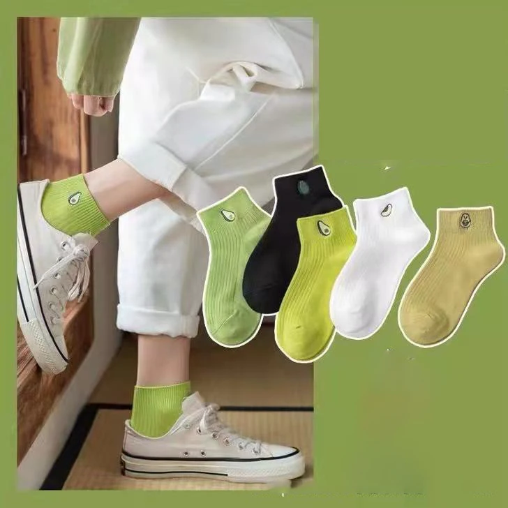 Summer Spring Cotton Bamboo ankle invisible Socks Teen Low-cut Ankle Mesh Socks women