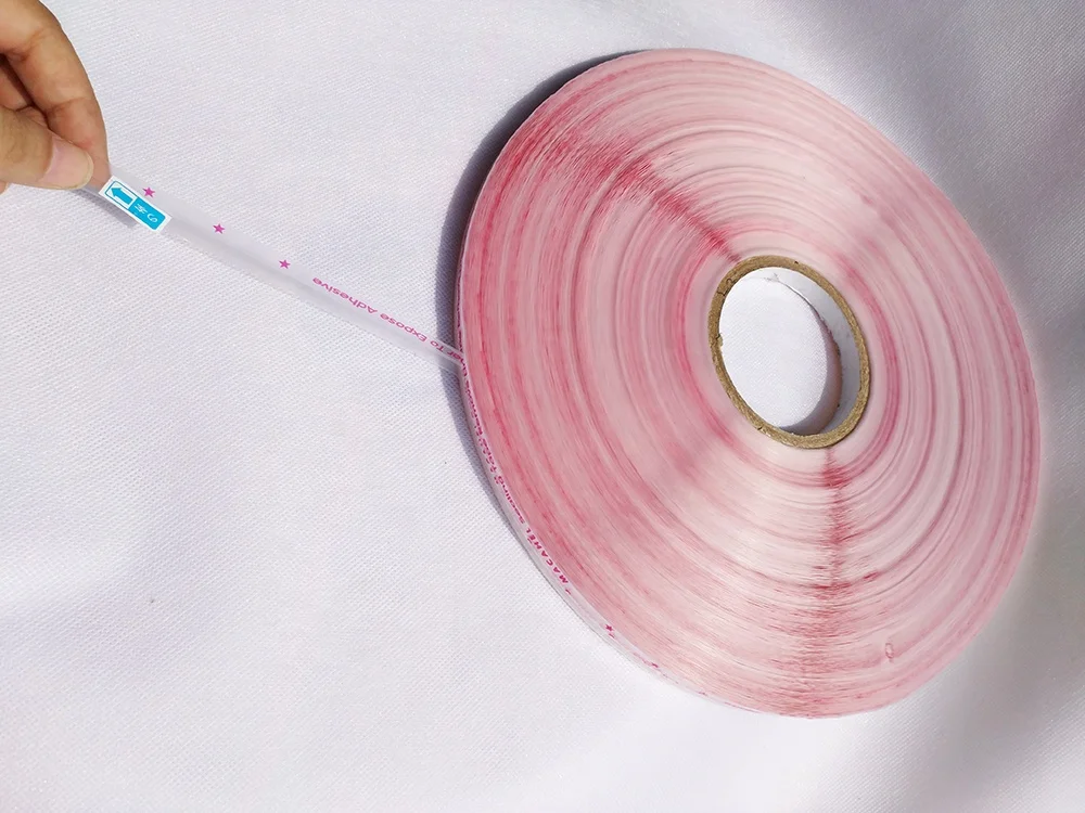 Lower price best quality resealable adhesive PP bag sealing tape