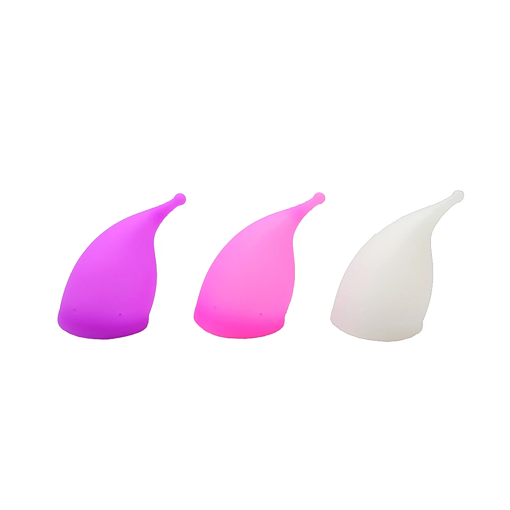 Feminine  Menstrual Cup Sanitary Napkin Medical Silicone Collapsible Girls Period Blood Collection
